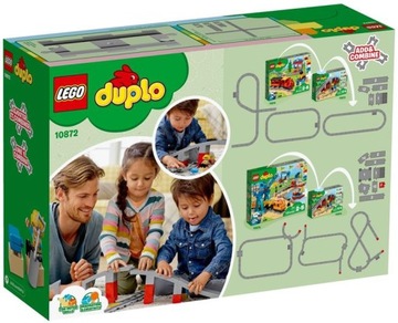 БЛОКИ LEGO DUPLO 10872 ЖЕЛЕЗНОДОРОЖНЫЕ ПУТИ И ЖЕЛЕЗНОДОРОЖНЫЕ ПУТИ 10874 И 10875