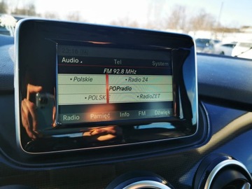 Mercedes Klasa B W246 Sports Tourer 200 BlueEFFICIENCY 156KM 2015 MERCEDES B200 Automat, CNG, W246 Sports Tourer 200 BlueEFFICIENCY 156KM, zdjęcie 7