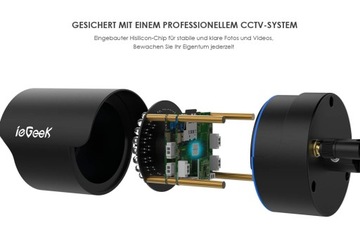3X KAMERA ZEWNĘTRZNA MONITORING 1080 HD IP66 WIFI