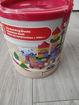 НАБОР БЛОКОВ CITY, НЕМЕЦКОЕ КАЧЕСТВО, NATU WOOD