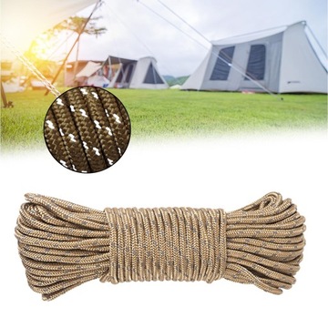 Guy Lines Tent Rope Guy Lines Odblaskowe do namiotu