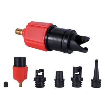 Czerwony styl Sup Adapter pompy powietrza nadmuchi