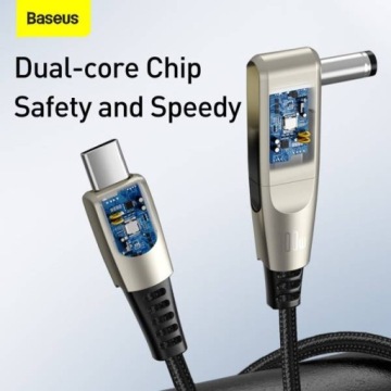 Кабель передачи данных USB-C/DC 5,5x2,5 мм, 100 Вт (20 В, 5 А), 2 м
