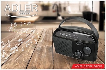 ПОРТАТИВНОЕ РАДИО AM/FM АНАЛОГОВАЯ ТЕЛЕСКОПИЧЕСКАЯ АНТЕННА С РУЧКОЙ