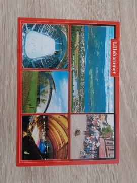 Pocztówka - Olimpiada , Lillehammer 1994 rok