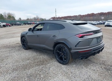 Lamborghini Urus 4.0 V8 650KM 2022 Lamborghini Urus 2022r., Graphite Capsulepearl Capsule, 4L, od ubezpieczal, zdjęcie 2