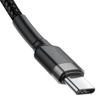 Прочный кабель BASEUS USB-C БЫСТРАЯ ЗАРЯДКА TYPE-C TYPE-C PD 60 Вт QC 3,0 1 м