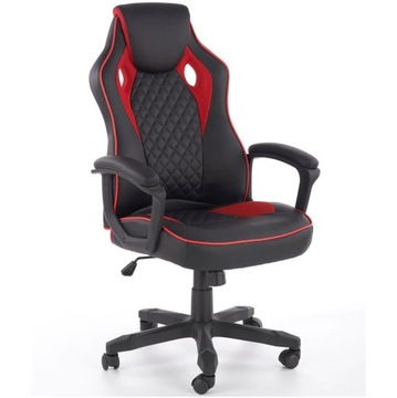 BAFFIN Red Поворотное игровое кресло с ковшом для компьютерного стола