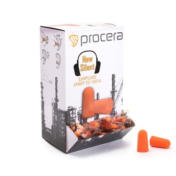 ZATYCZKI DO USZU STOPERY JEDNORAZOWE PROCERA 10par