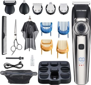 Trymer maszynka do włosów i brody BarberBoss QR-6089