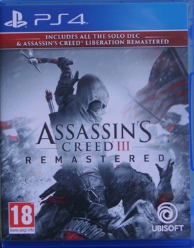 Assassins Creed III Remastered PL - Playstation 4