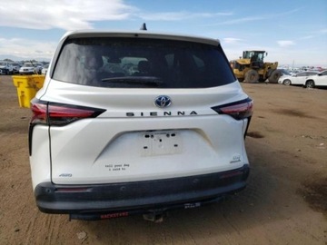 Toyota Sienna III 2021 Toyota Sienna 2021, 2.5L, 4x4, XLE, po gradobiciu 2.5 Hybryda 245KM, zdjęcie 5