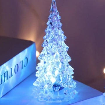 СВЕТЯЩАЯСЯ СВЕТОДИОДНАЯ РОЖДЕСТВЕНСКАЯ ЕЛКА ЭЛЕГАНТНАЯ ДЕКОРАТИВНАЯ РОЖДЕСТВЕНСКАЯ ФИГУРКА ПОДАРОК