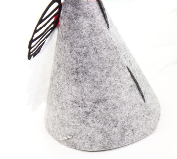 Шапка Санты ПОДАРОК ​​САНТЫ Шапка своими руками ШКОЛА