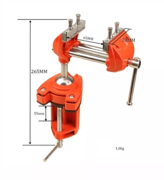 Настольные тиски для моделирования.