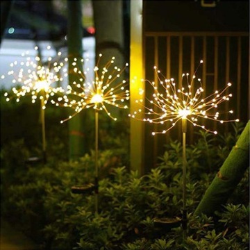 2шт СОЛНЕЧНАЯ САДОВАЯ ЛАМПА Одуванчик 150LED