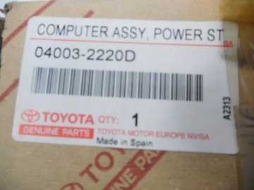 MODUŁ WSPOMAGANIA TOYOTA YARIS P13 10- 04003-2220D