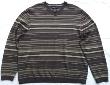 sweter PIERRE CARDIN XL merino wool