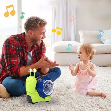 ИНТЕРАКТИВНАЯ ИГРУШКА БЕГУЩАЯ ПОЛЗУЩАЯ УЛИТКА