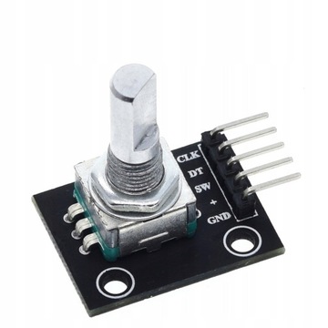 Поворотный энкодер KY-040 для Arduino STM32 с контактами