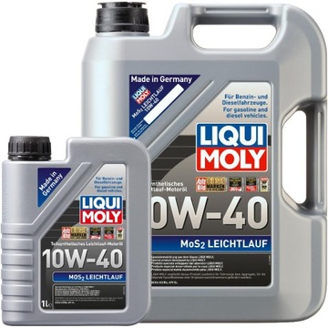 OLEJ LIQUI MOLY MoS2 LEICHTLAUF 10W40 6L (5L+1L)