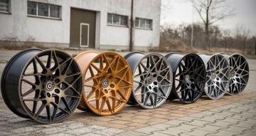 4× DISK HLINÍK CARBONADO CRAZY 9.5" X 19" 5X120 ET 40
