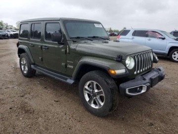 Jeep Wrangler IV 2021 Jeep Wrangler Unlimited Sahara 2021 2.0 Benzyna 270KM, zdjęcie 4