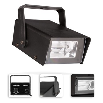 Mini Stroboskop LED 25W Beamz home party impreza
