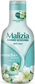 Malizia Muschio Bianco 1L włoski płyn do kąpieli zapach białe piżmo