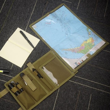 Многоцелевая сумка Map Bag, Прозрачный карман для карт, Органайзер для сумки для карт, Прочные мужчины