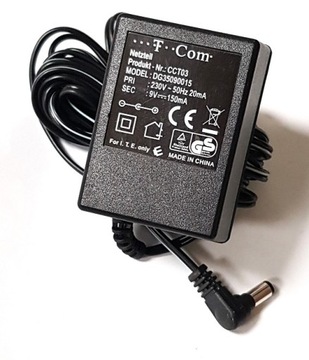 ZASILACZ 9V 150mA T-COM DG35090015