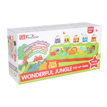 ИНТЕРАКТИВНАЯ ОБРАЗОВАТЕЛЬНАЯ ИГРУШКА ЛЕС ЦВЕТНЫХ ЖИВОТНЫХ