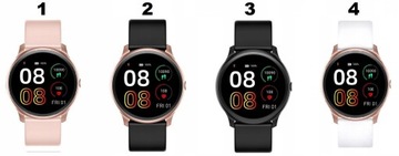 ZEGAREK DAMSKI SMARTWATCH POLSKIE MENU CIŚNIENIE SMS POWIADOMIENIA +GRAWER