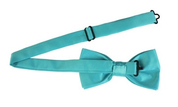 ГАЛСТУК-БАБОЧКА МУЖСКАЯ - ГЛАДКИЙ ГАЛСТУК - БИРЮЗОВЫЙ