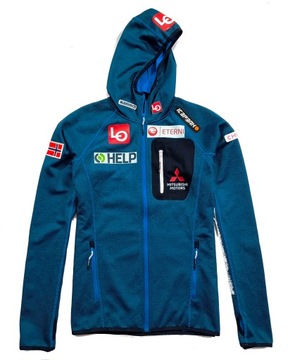 ICEPEAK Bluza Polarowa z Kapturem Stretch Męska Norway Team __ M