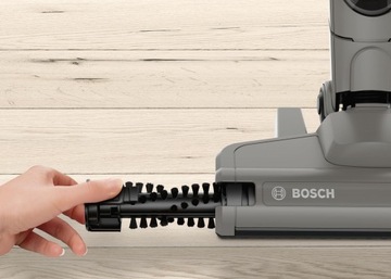 Беспроводной вертикальный пылесос Bosch BBHF214G, серебристый/серый