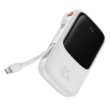 Powerbank 22,5W 10000 mAh Baseus z kablem USB-C