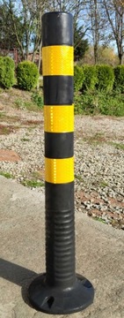 Гибкий, светоотражающий, блокирующий дорожный столбик, 75 см.