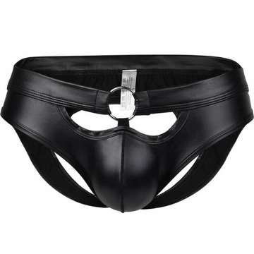 B161 Erotyczne męskie jockstrapy latex BDSM - XXL