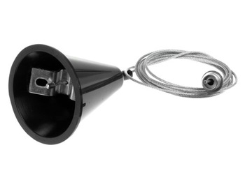 МОНТАЖНЫЙ КРОНШТЕЙН для МОНТАЖНЫХ РЕЛЬС черный 200 см