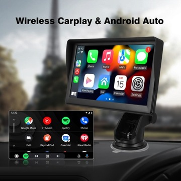 АВТОМОБИЛЬНЫЙ РАДИО С СЕНСОРНЫМ ЭКРАНОМ И КАМЕРОЙ ЗАДАЧИ