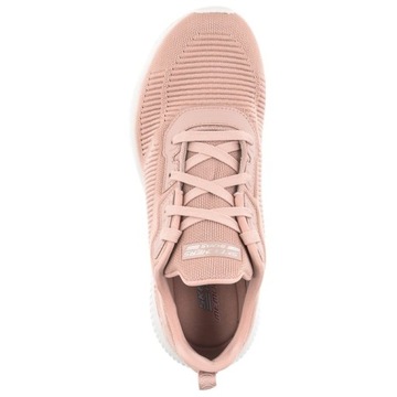 Buty Damskie Sportowe Sneakersy Skechers Bobs Squad Natural 32504/NUDE