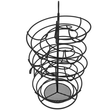 METALOWY STOJAK DO PRZECHOWYWANIA JAJ SPIRALNA KONSTRUKCJA JAJKA