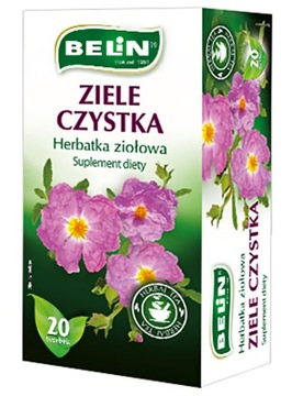 CZYSTEK Ziele Herbata ZIOŁOWA 20 torebeki BELIN
