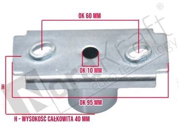 ДЕРЖАТЕЛЬ НОЗА КОСИЛКИ NAC WR65700 WR65704A WR65706