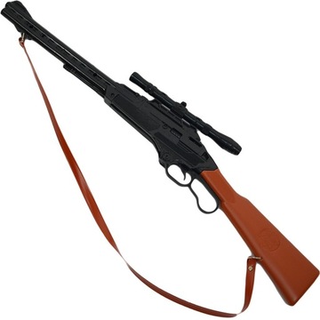 786201 STRZELBA HUKOWA WINCHESTER Z PASKIEM BEST MS TOYS