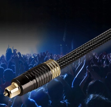 Оптический цифровой аудиокабель Toslink TT SPDIF, 1 м