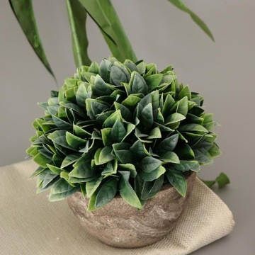 Sztuczne Bonsai Melaleuca Białe
