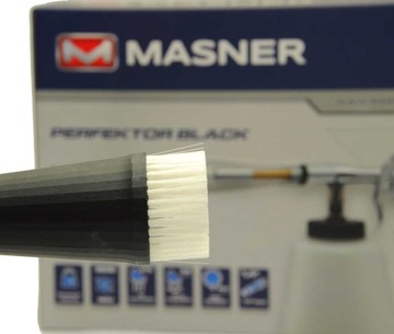 PERFEKTOR BLACK PIstolet z dyszą wirującą - Zestaw