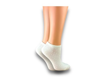 SKARPETKI BAWEŁNIANE DAMSKIE STOPKI 15PAR PROMOCJA